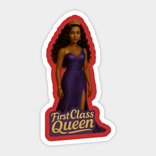 FirstClassQueen Sticker
